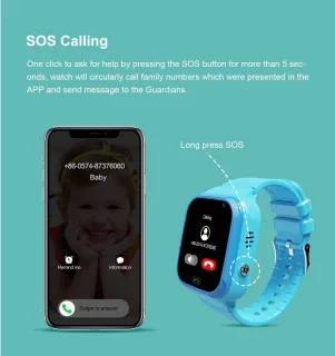 WyWiS® Smart Watch Kinderen Roze 4G GPS Horloge
