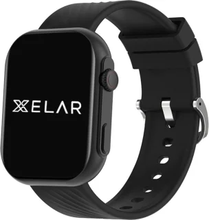 Xelar Slim Smartwatch Zwart