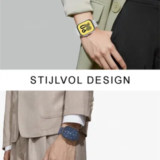 Xelar Slim Smartwatch Zwart