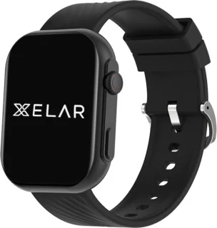 Xelar Slim Smartwatch Zwart