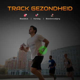 Xelar Ultra Outdoor Heren Smartwatch Zwart