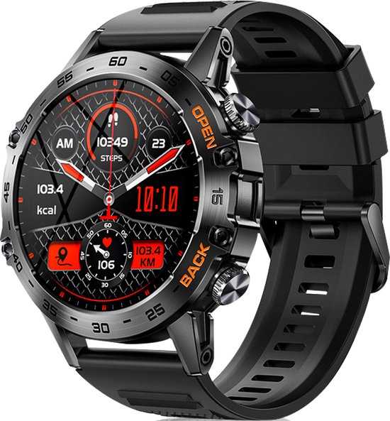 Xelar Ultra Outdoor Heren Smartwatch Zwart review