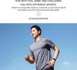 Xiaomi Amazfit Cor 2 Activity Tracker Zwart