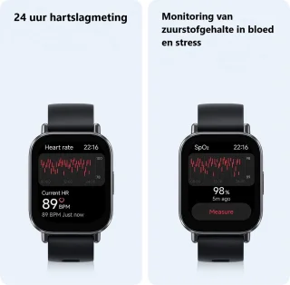 Xiaomi Redmi Watch 5 Active Midnight Zwart 49 mm