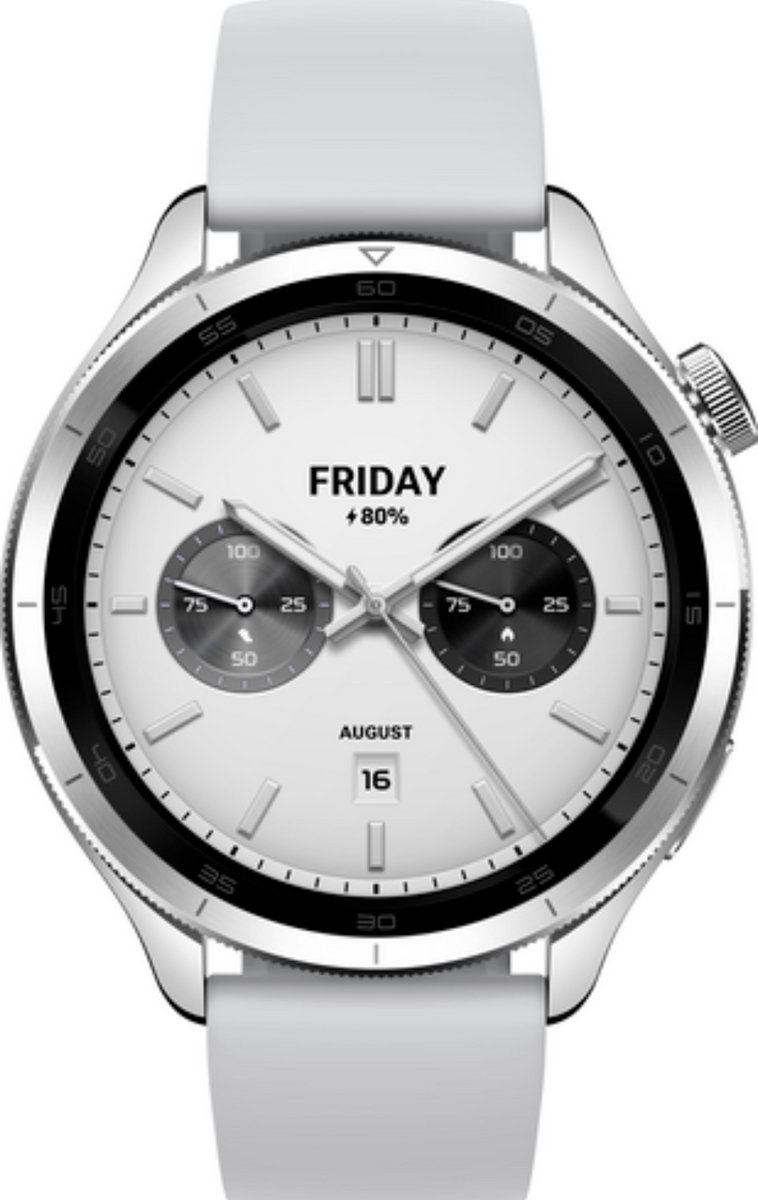 Xiaomi Watch S4 Zilver