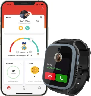 Xplora XGO3 Smartwatch Zwart Kids GPS Simkaart