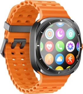 Xssive Smartwatch 47 mm Titanium Zwart Heren