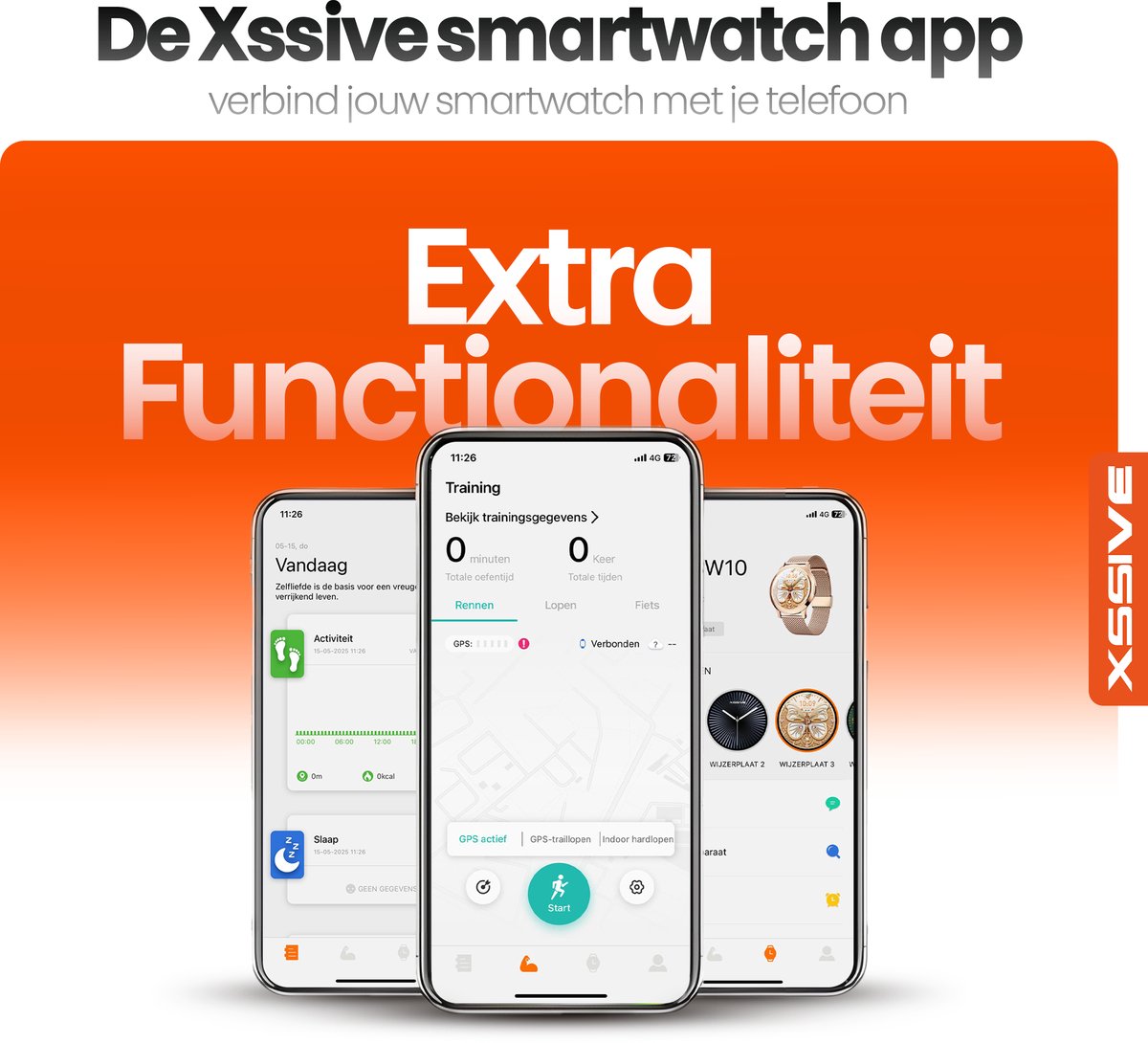 Wat vinden we goed aan de Xssive SW10 Smartwatch Heren & Dames