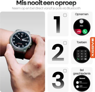 Xssive SW13 Smartwatch Heren