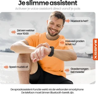 Xssive SW13 Smartwatch Heren