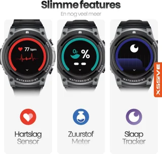 Xssive SW13 Smartwatch Heren