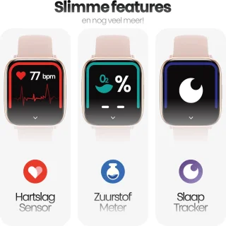 Xssive SW9 Smartwatch Rosé Goud