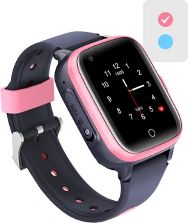 Zalou Kinder Smartwatch Roze GPS 4G