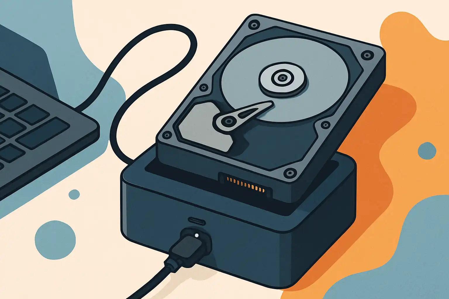 Een oude harde schijf uitlezen zonder je pc open te maken: wanneer een HDD-dockingstation uitkomst biedt