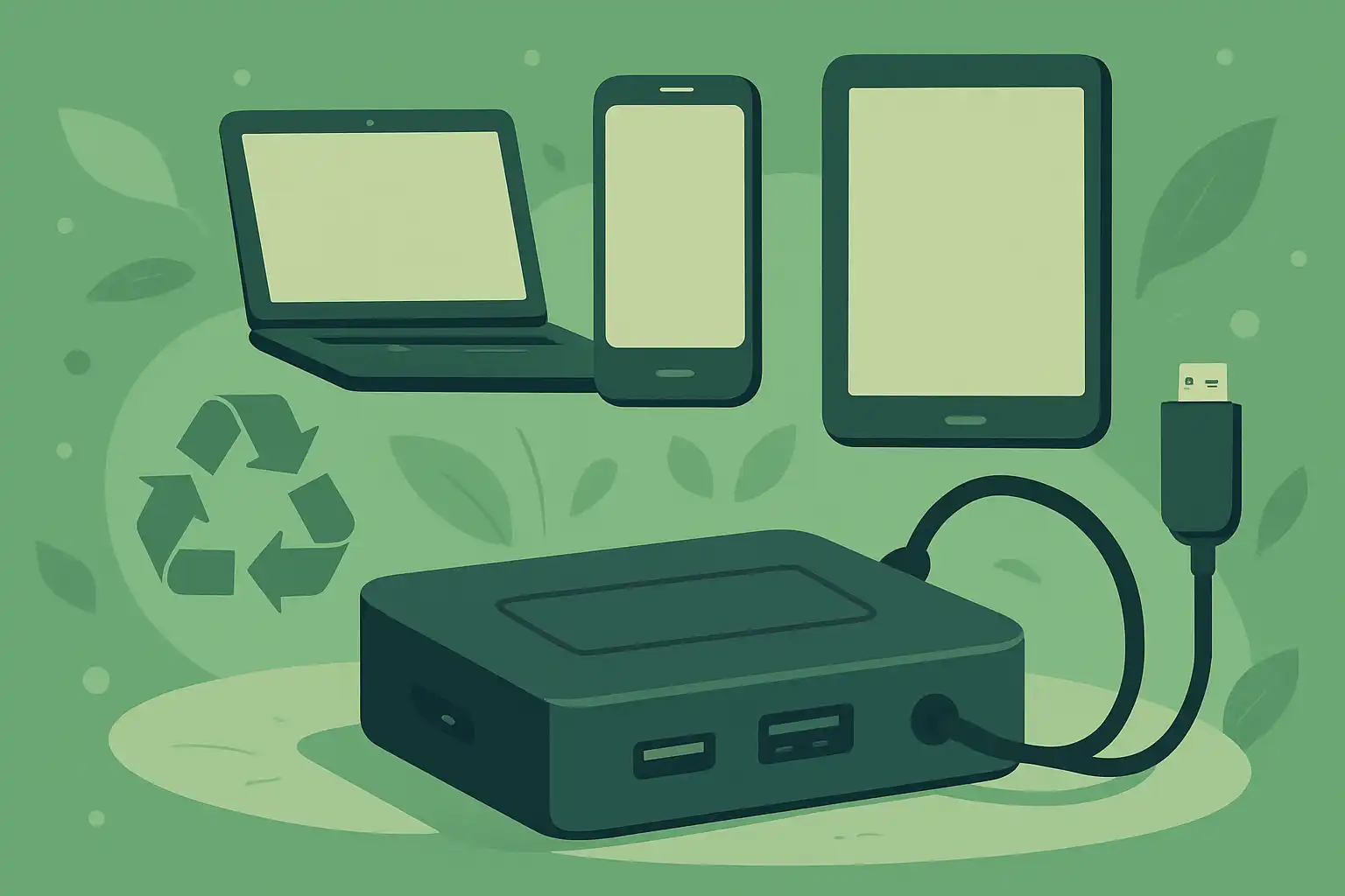 Groene gadget upgrade: hoe een multifunctionele dockingstation je e-waste drastisch verlaagt