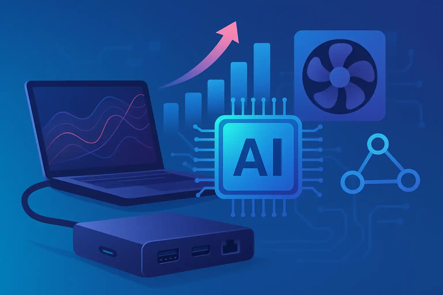 Hoe kies je een dockingstation voor creatieve ai-workloads: performance, netwerk en koelstrategieën