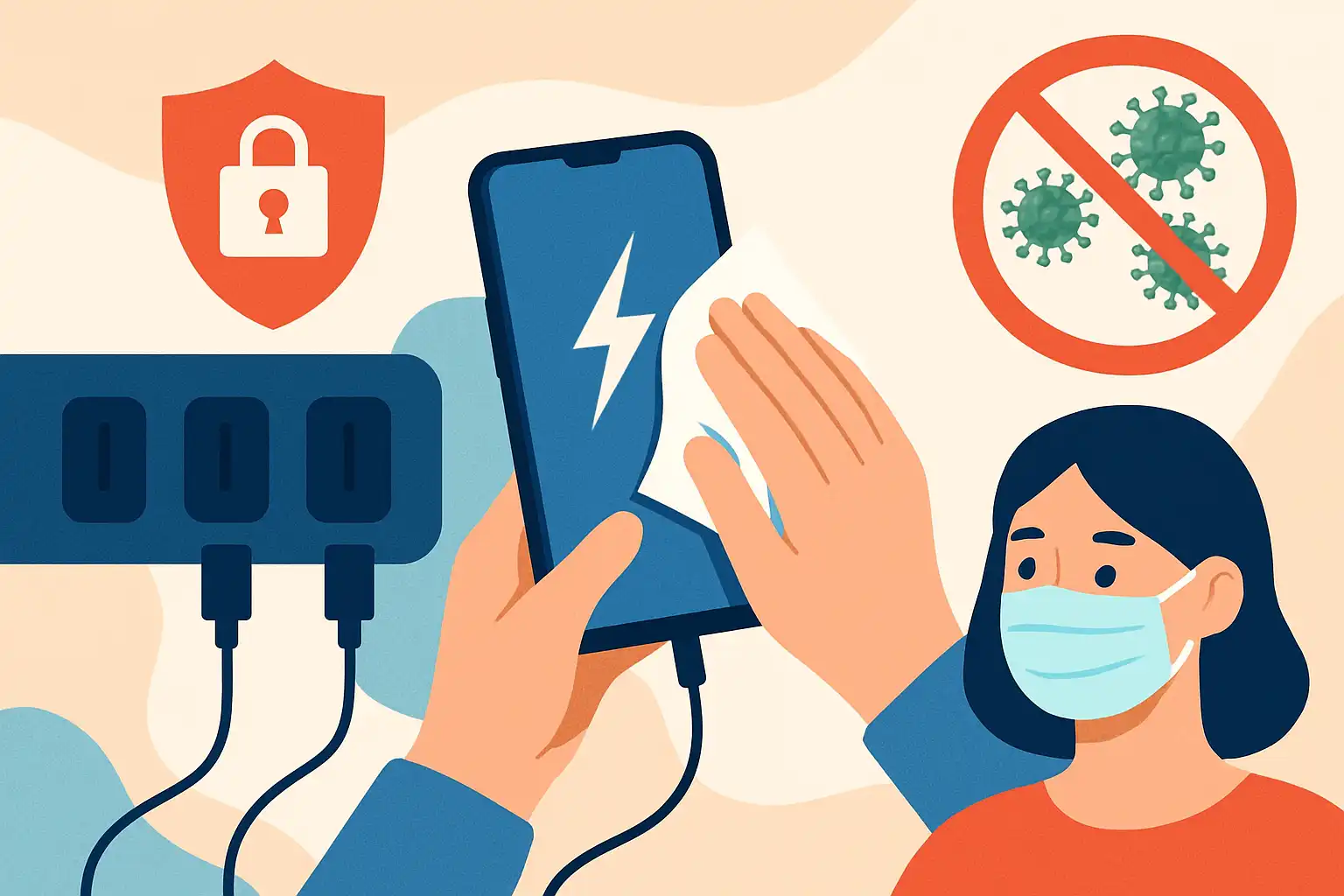 Openbare dockingstations: zo gebruik je ze veilig en hygiënisch zonder je data of gezondheid te riskeren