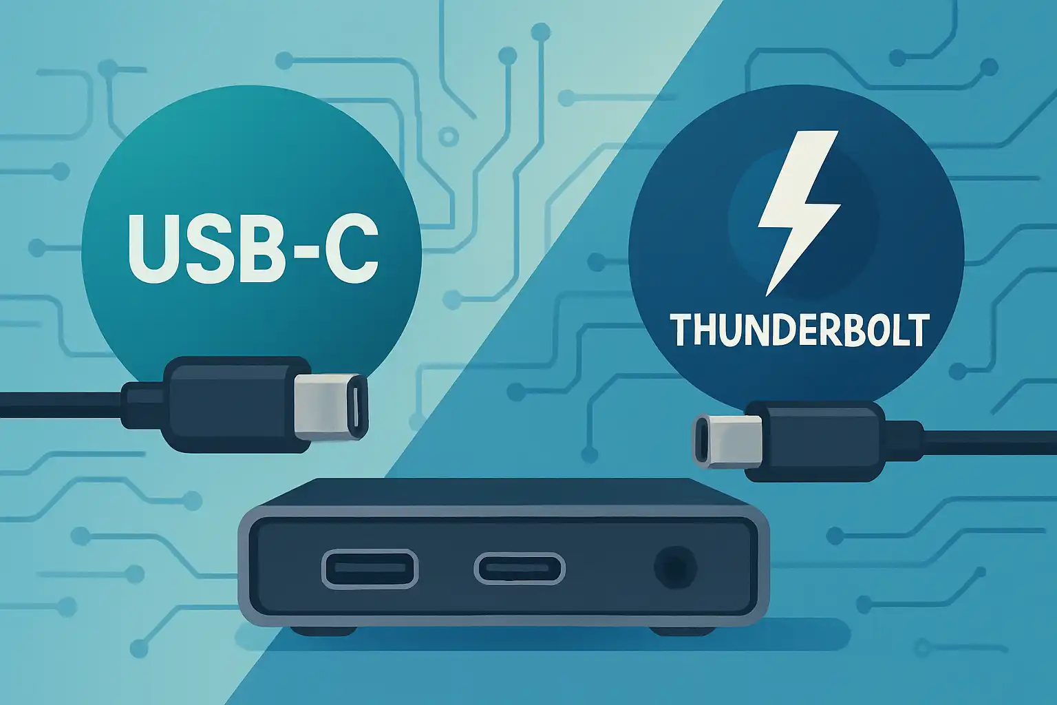 Usb-c versus thunderbolt: welke dockingstation aansluiting past bij jouw workflow?