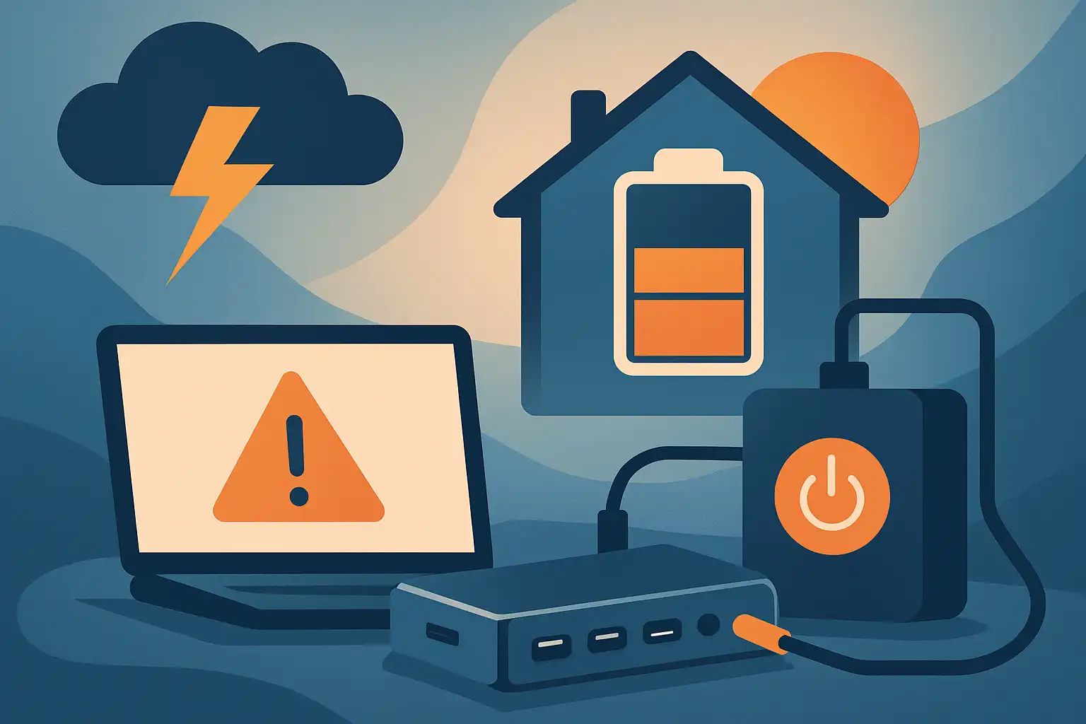 Werken zonder stroom: zo zet je je dockingstation in als noodstroom- en back-uphub