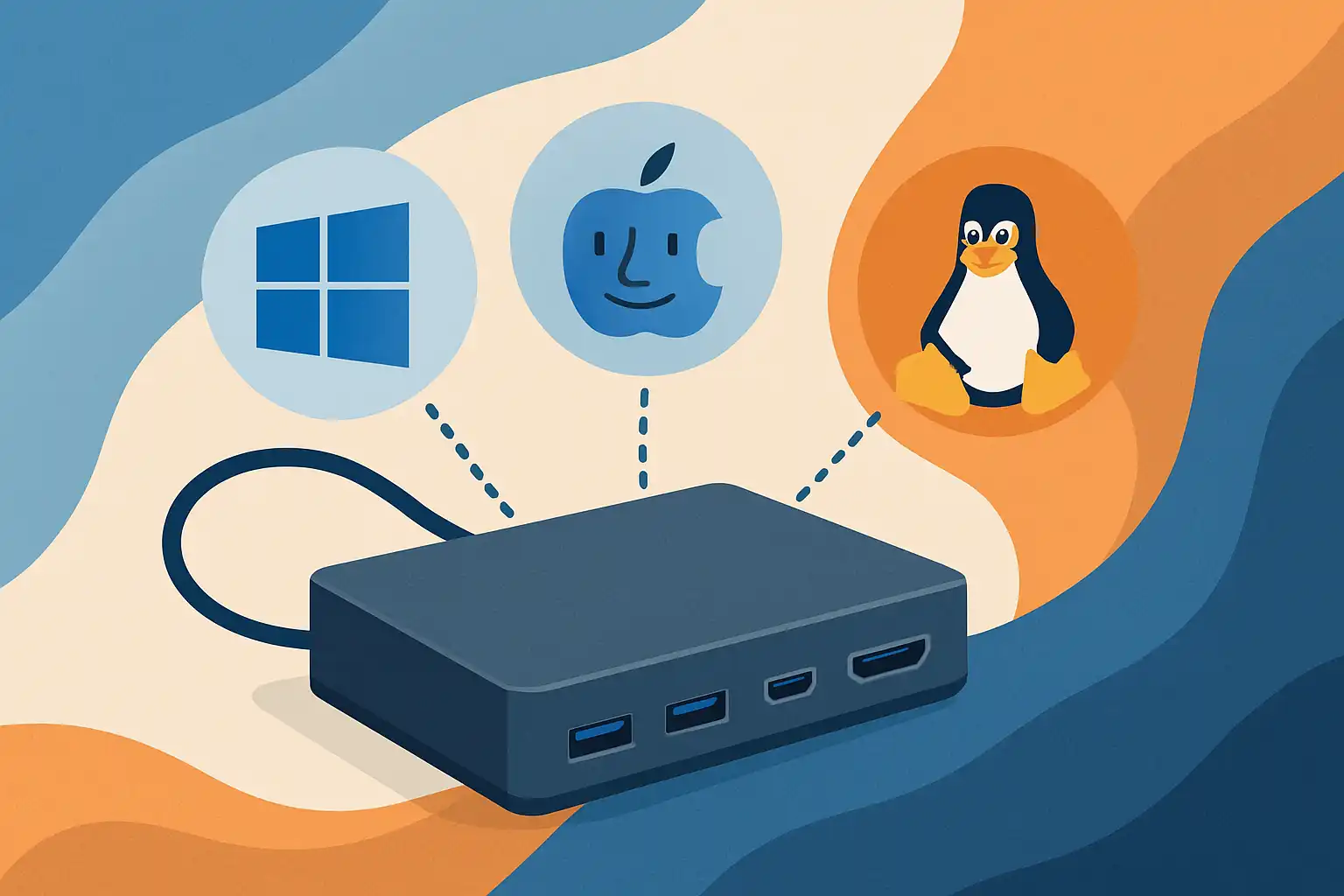 Zo kies je een dockingstation dat écht werkt met Windows, macOS en Linux