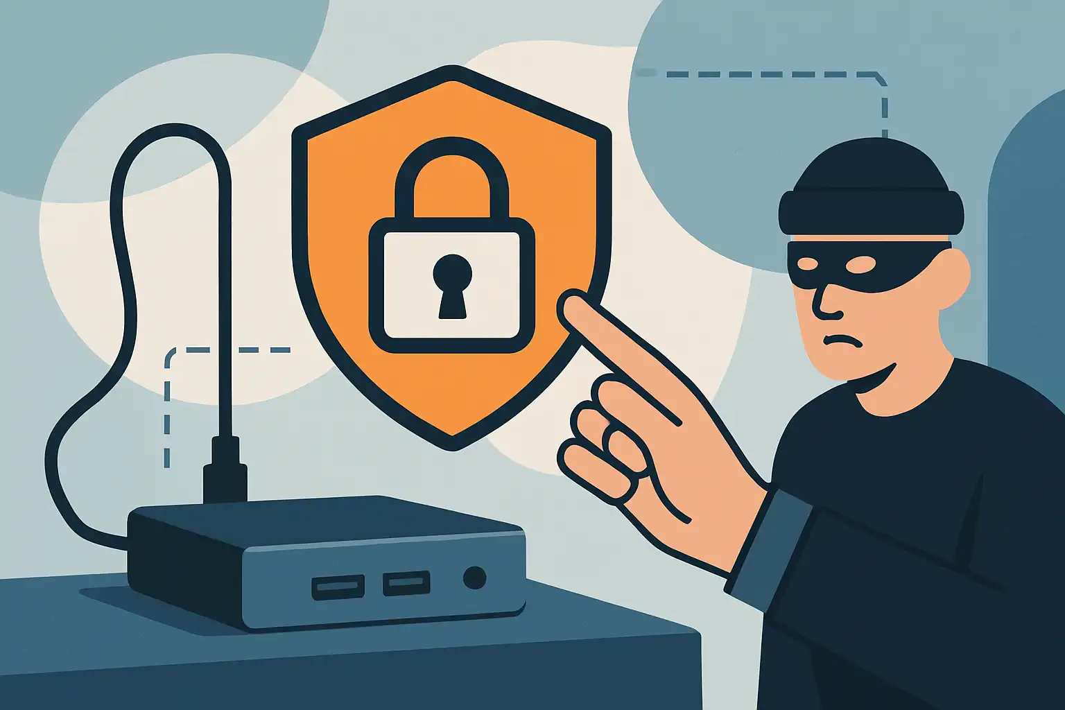 Zo maak je je dockingstation diefstal- en saboteerbestendig in publieke ruimtes