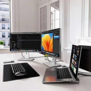 Satechi USB-C Dual Dock stand - Grijs