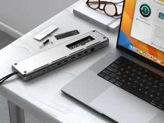 Satechi USB-C Dual Dock stand - Grijs
