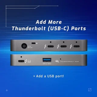 Thunderbolt 4 Hub 5-Poorts Dockingstation
