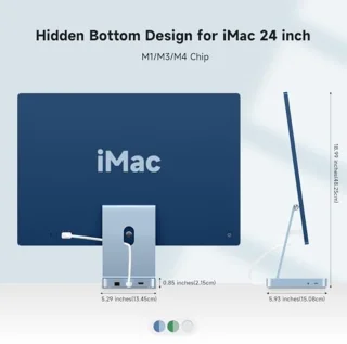 Accessoires voor iMac M1/M3/M4 - Geavanceerde Hub en Dock