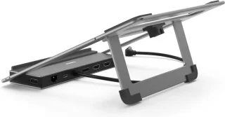 Hama USB-C-dockingstation Connect2Office Stand Notebook-houder 12 Poorten