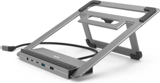 Hama USB-C-dockingstation Connect2Office Stand Notebook-houder 12 Poorten
