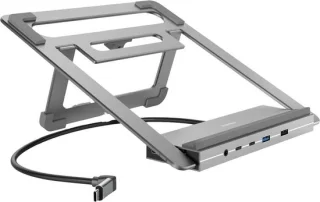 Hama USB-C-dockingstation Connect2Office Stand Notebook-houder 12 Poorten