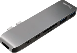LogiLink UA0302 USB-C dockingstation Geschikt voor merk (dockingstation): Apple