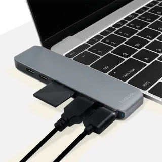 LogiLink UA0302 USB-C dockingstation Geschikt voor merk (dockingstation): Apple