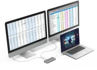 Hama USB-C-hub Multiport Voor Apple MacBook Air En Pro 12-poorts