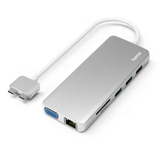 Hama USB-C-hub Multiport Voor Apple MacBook Air En Pro 12-poorts