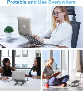 Multi-poort HUB - HDMI 5-in-1 dockingstation - laptopstandaard - Computerstandaard - Reisstandaard - ANMI