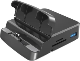 Tablet Docking Station Smartphone Houder Multifunctionele Telefoon 8-in-1 USB Poort Oplaadkaartlezer
