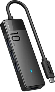 USB 3.2 Gen 2 USB-C naar USB Hub met 4 USB-A Poorten