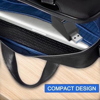 Wat vinden we goed aan de USB-hub met 2 poorten, USB-stekker naar -vrouwtje-verlengadapter, 2 90 graden splitters, 1 USB 3.0- en 2 USB 2.0-poorten, draagbaar, datagestuurd, geschikt voor het aansluiten van mobiele harde schijven, U-schijven, camera's, muizen, enz.