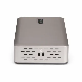 StarTech.com 150UE-USB4DOCKTRIPLE laptop dock & poortreplicator Bedraad USB4 Grijs