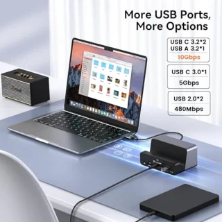 USB C Docking Station Stand voor Efficiënte verbindingen