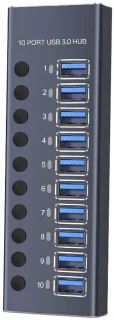 10-poorts USB 3.0-hub