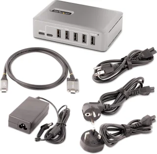 10-poorts USB-C hub