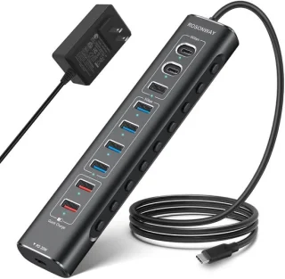 10-poorts USB-C Hub