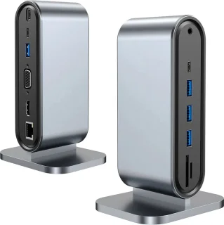 11-in-1 USB-C Docking Station voor Laptop en MacBook