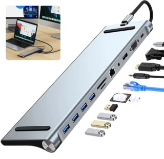 11-in-1 USB-C hub