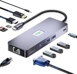 11-in-1 USB-C-hub