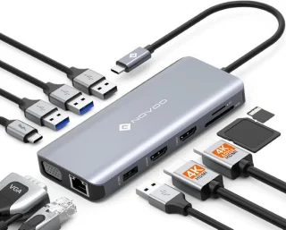 11-poorts USB-C dockingstation