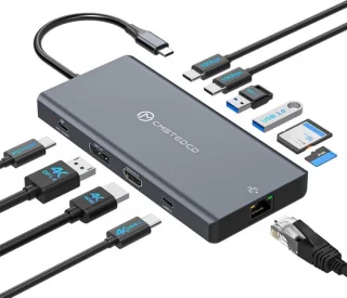 12-in-1 USB-C Dockingstation
